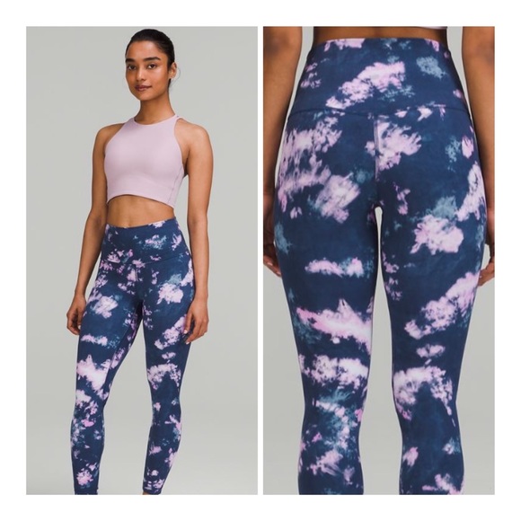 lululemon athletica Pants - Lululemon Align 21” Blue Purple Dye 4